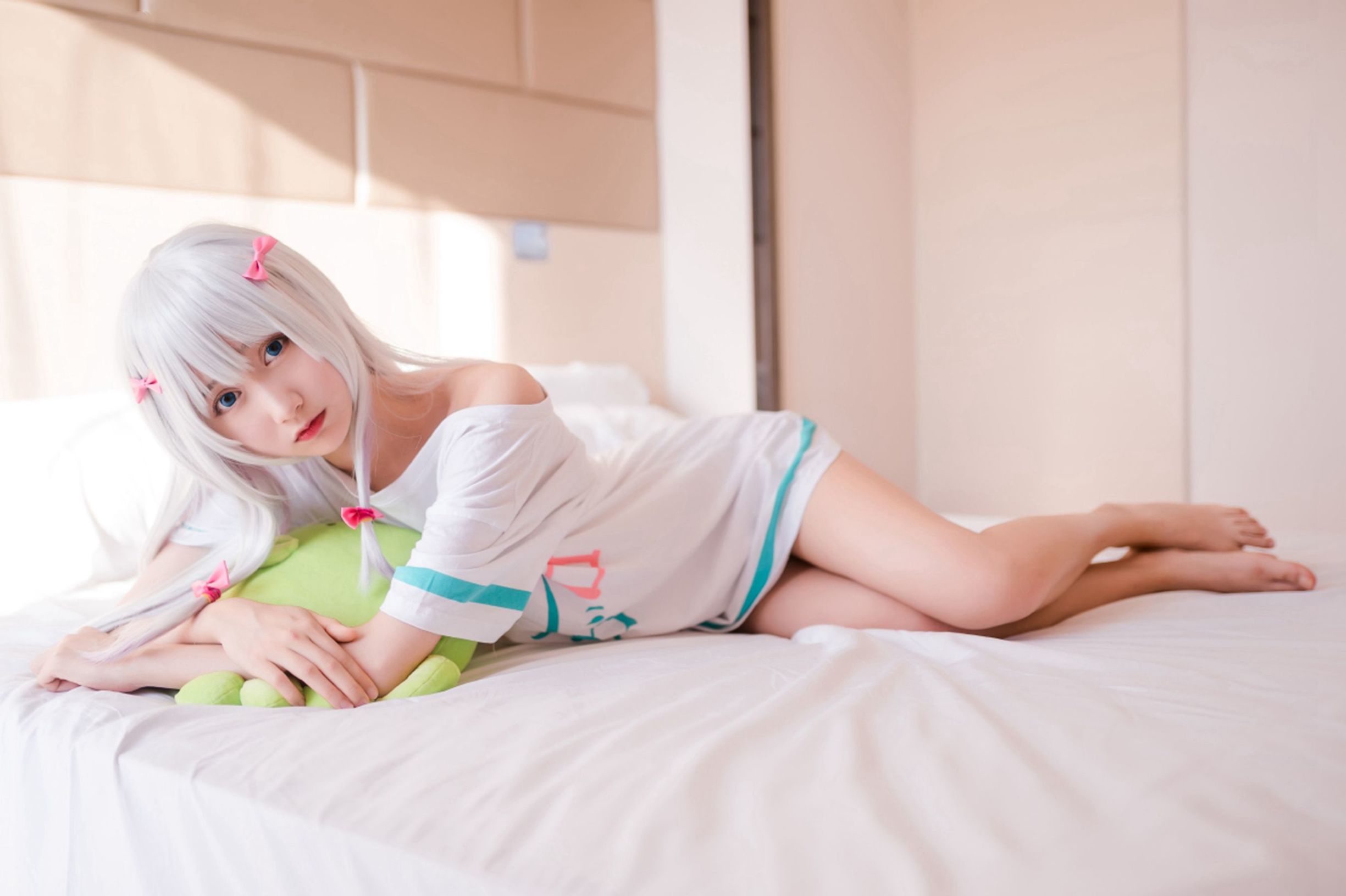 [萝莉COS]木绵绵OwO白发魔女插图